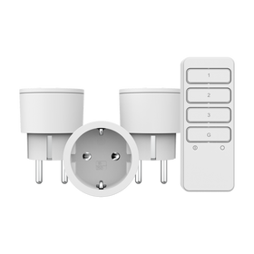 KlikAanKlikUit set - APC3-2300RN - 3x ACC-2300 - inclusief afstandsbediening - wit