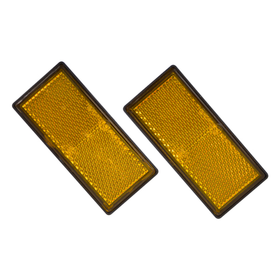 Carpoint reflector oranje 86x40mm 2 stuks