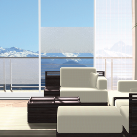 Transform premium statische glasfolie Clouds 67,5x150cm