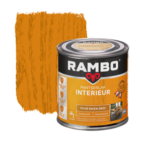 Rambo Houtlak Pantser - Zijdeglans - Puur Eiken RAL 0803 - 250ml