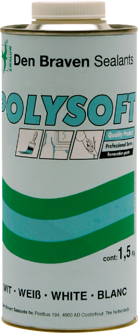 Zwaluw Polysoft Professioneel wit 1,5 kg