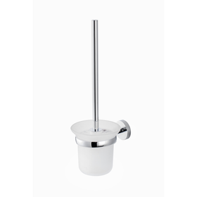 AquaVive toiletborstel met houder chroom