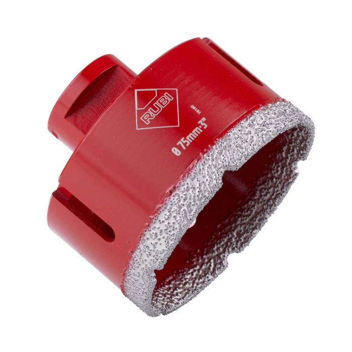 Rubi Tegelboor 75 mm Droog (M14)