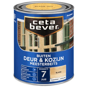 CetaBever transparant meesterbeits deur & kozijn 003 blank 750ml