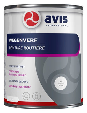 Avis Wegenverf Wit 1L
