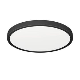 Eglo plafondlamp badkamer Fueva 6 zwart ⌀28cm 14,2W