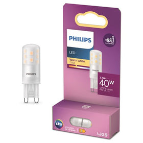 Philips LED Capsule Transparant - 40 W - G9 - warmwit licht