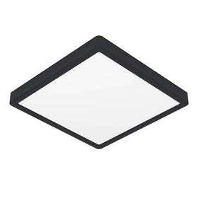 Eglo plafondlamp badkamer Fueva 6 zwart 13W