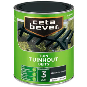 CetaBever dekkend tuinhout beits 650 grach groen 750ml