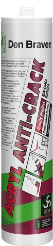 Zwaluw Acryl Anti-Crack 310ml Wit